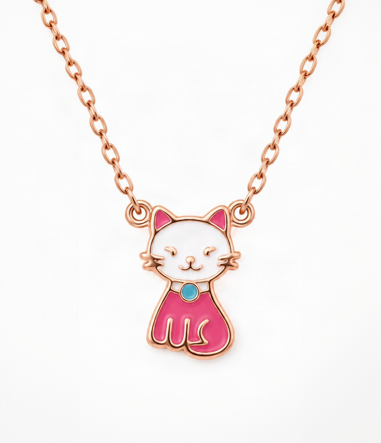 Collier Kitty en Or 18K — image 3