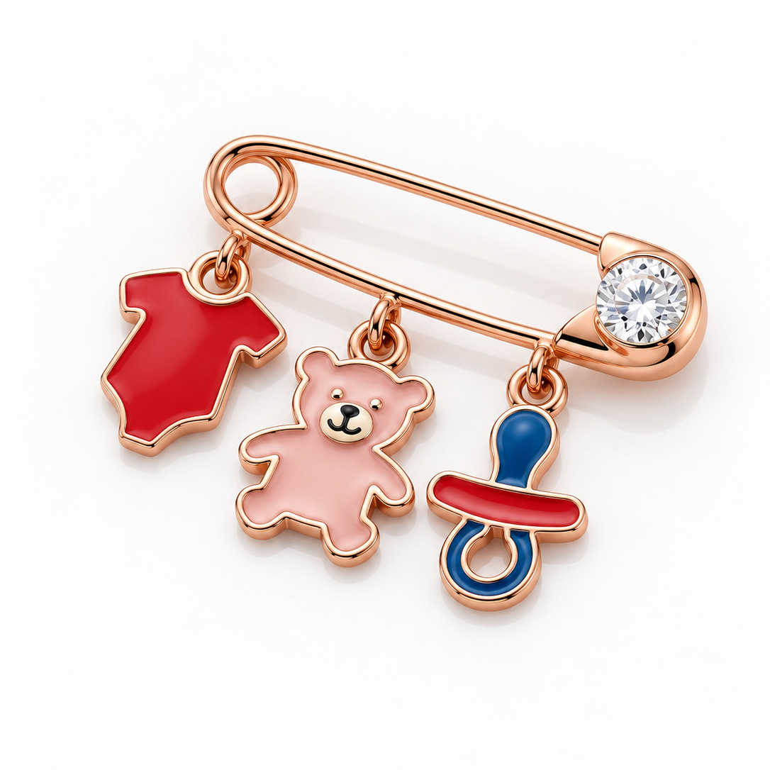 Broche Sekata en Or 18K — image 3