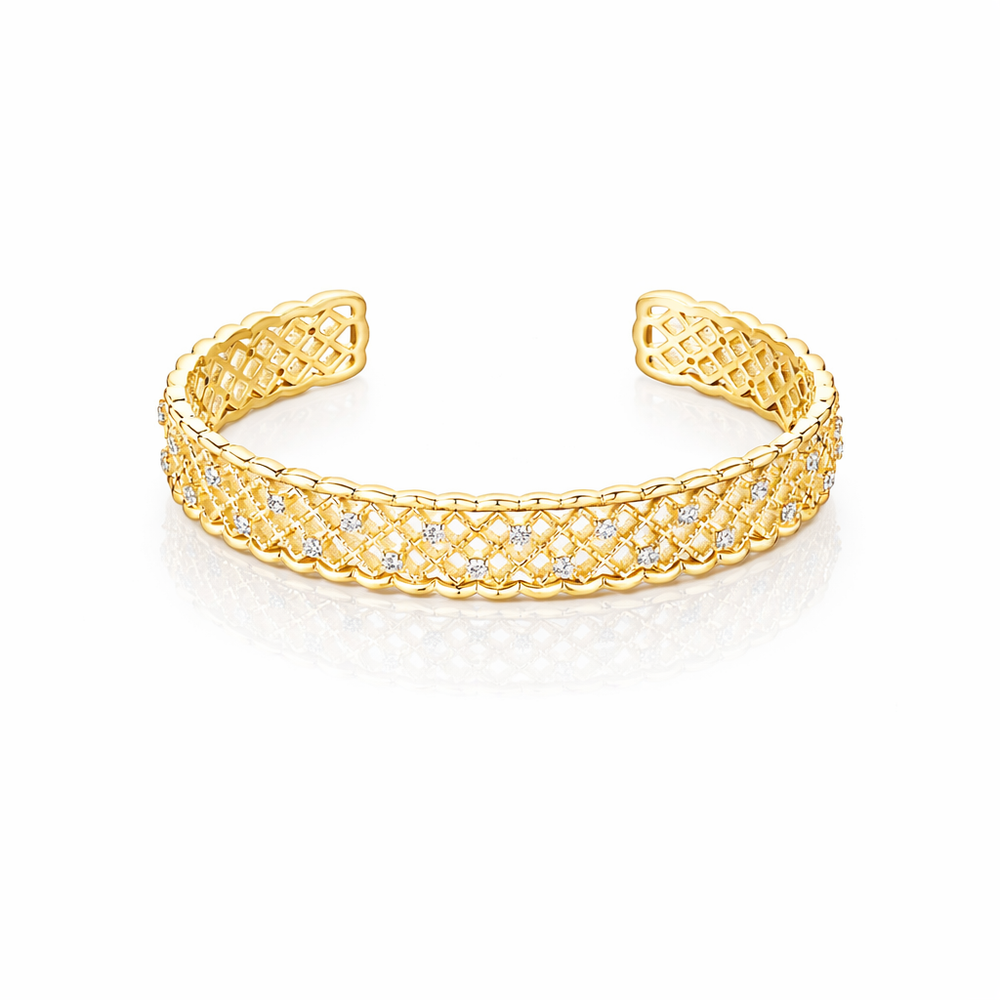 Bracelet Trésor Tressé en Or 18k