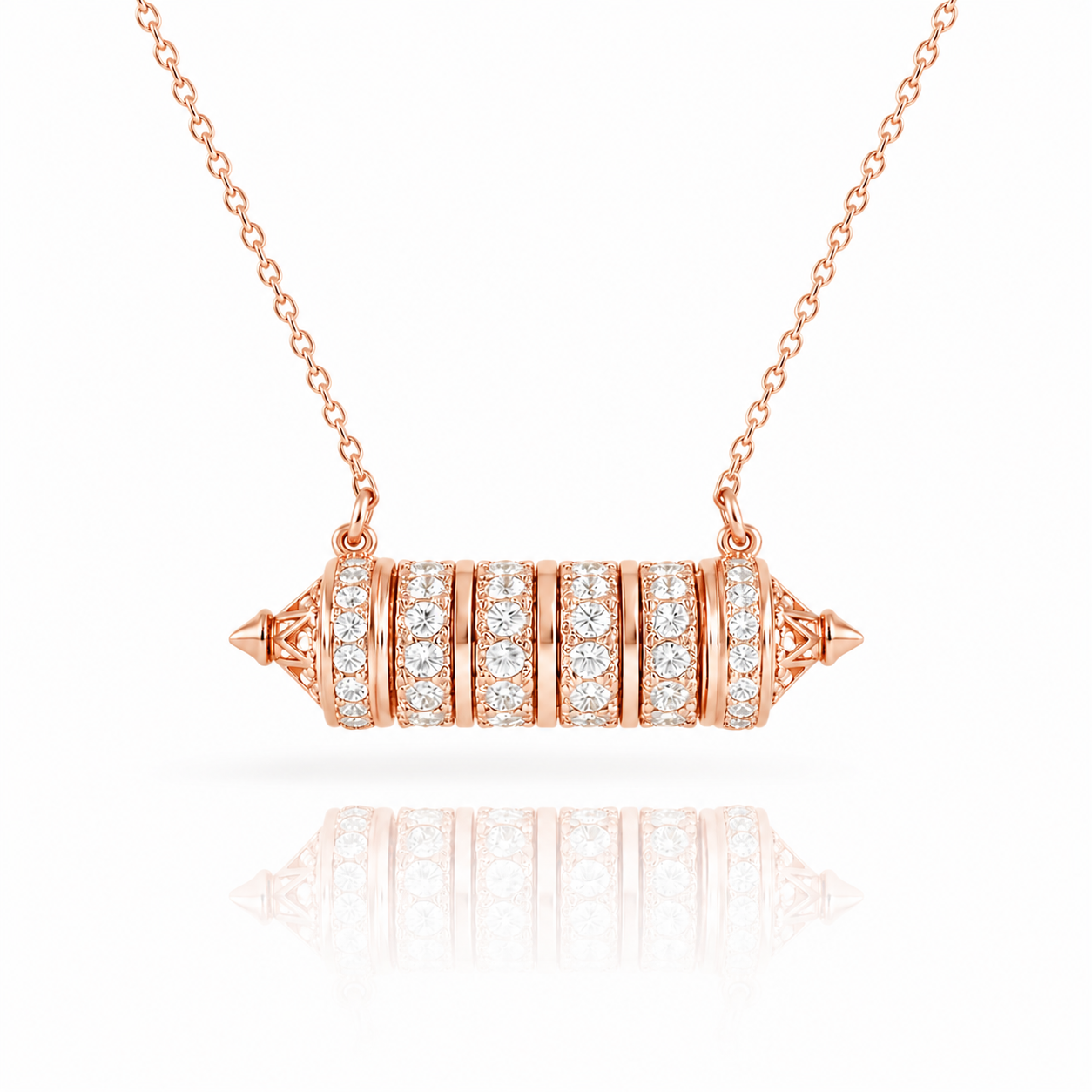 Collier Cylindre Précieux en Or 18K (4ct) — image 2
