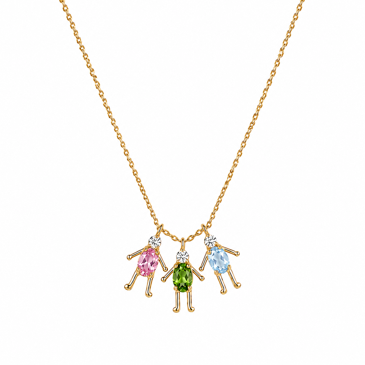Collier Cœurs Réunis Or 18K — image 1