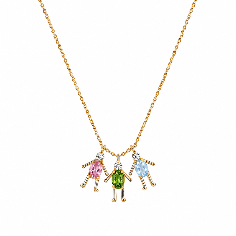 Collier Cœurs Réunis Or 18K