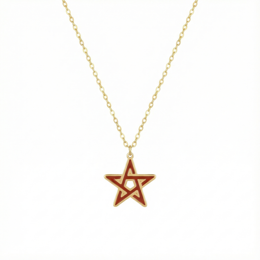 Étoile du Royaume En Or 18K