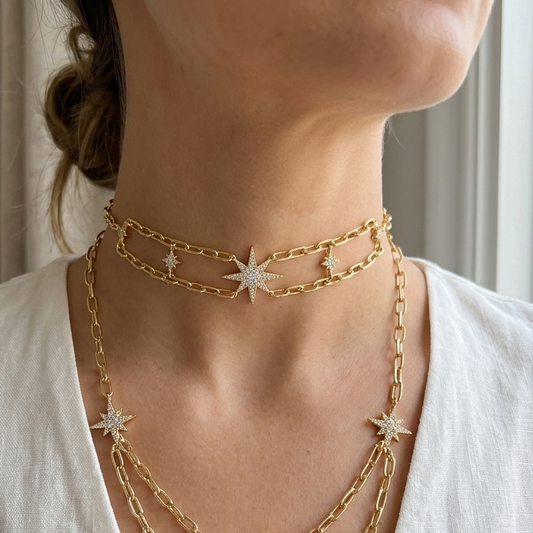 Choker Étoilé