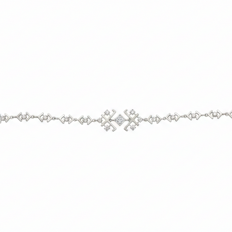 Bracelet Infinity love en or 18k
