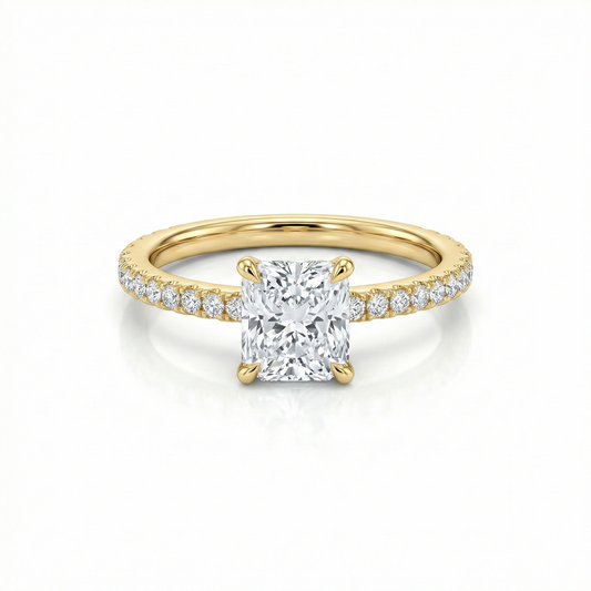 Bague Classique Lumière en Or 18K