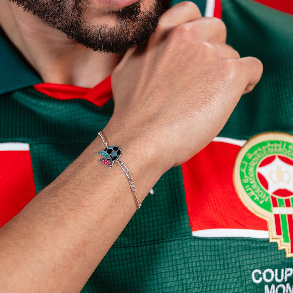 Bracelet Football Maroc