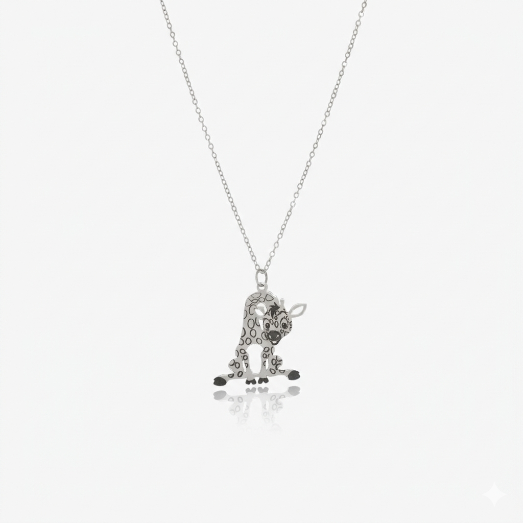 Collier Girafe en Argent — image 2