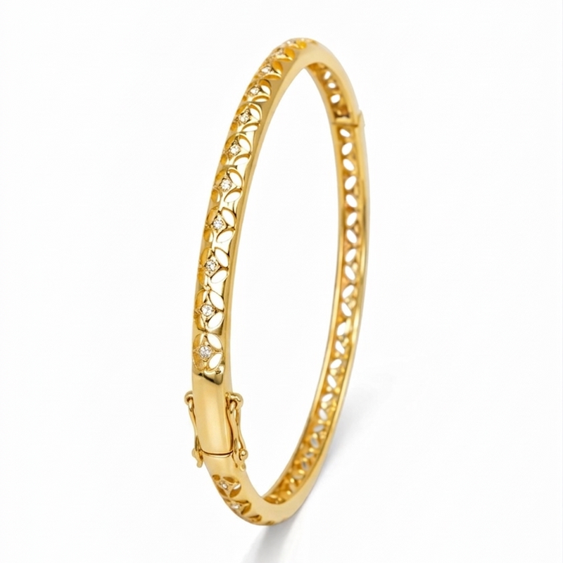 Bracelet Arabesque Lumière en Or 18K