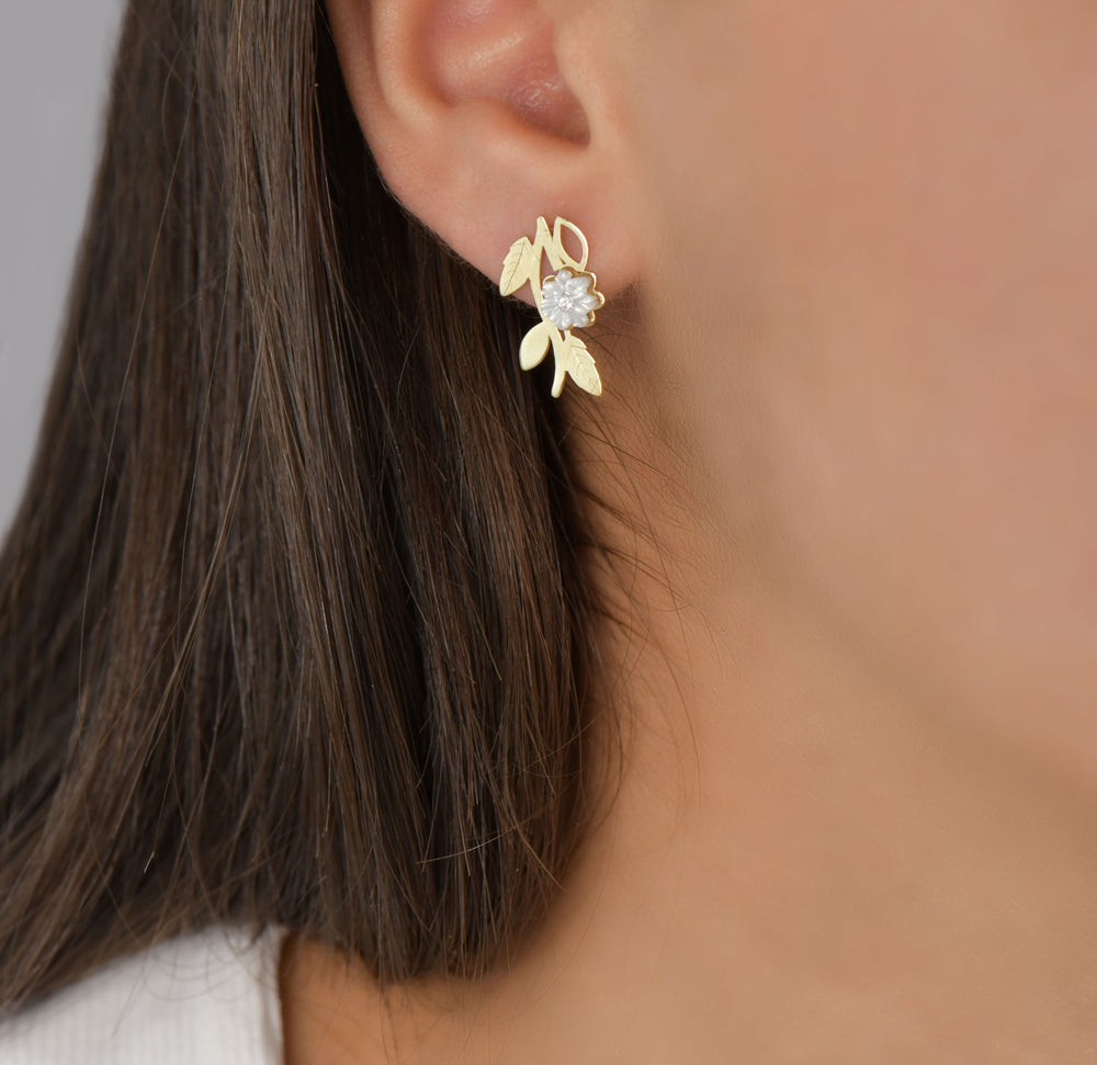 Ensemble Pétale d’Aurore En Or 18K