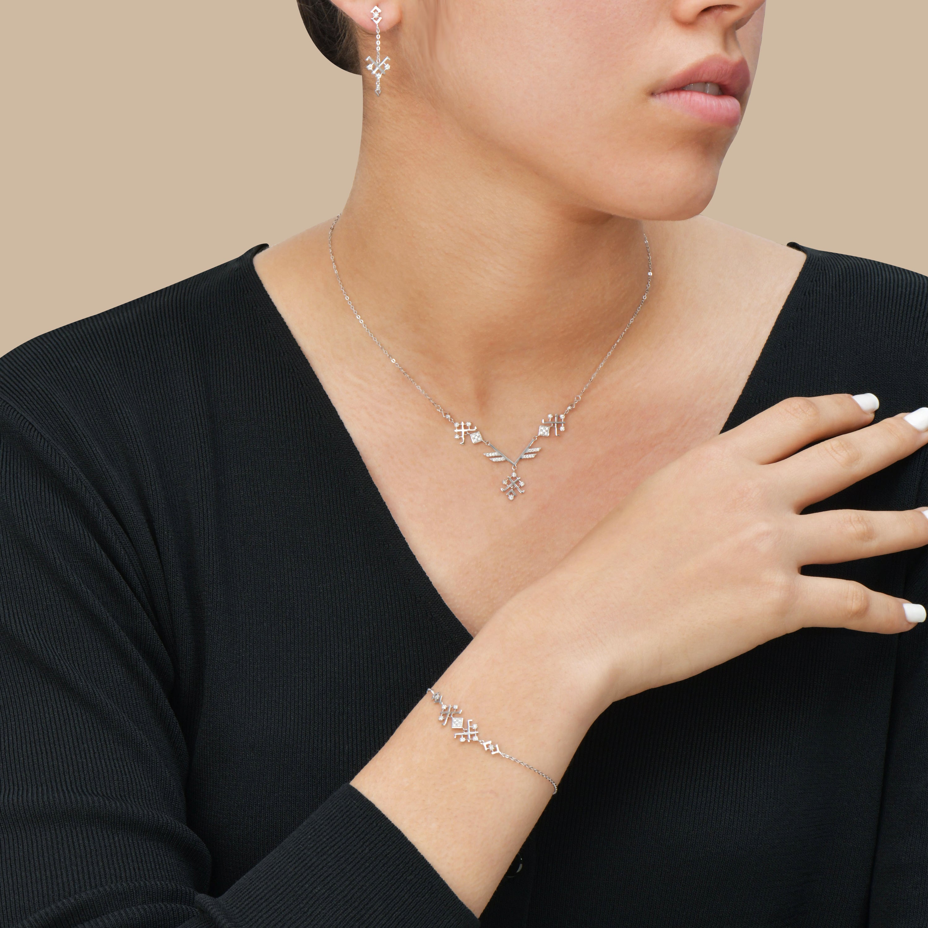 Boucles d'oreilles Tanirt en Or 18K