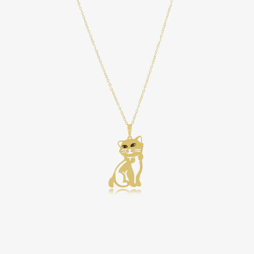 Collier Cat en Or 18K — image 1