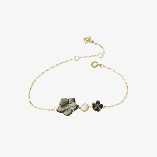 Bracelet Clarté Nacrée En Or 18K