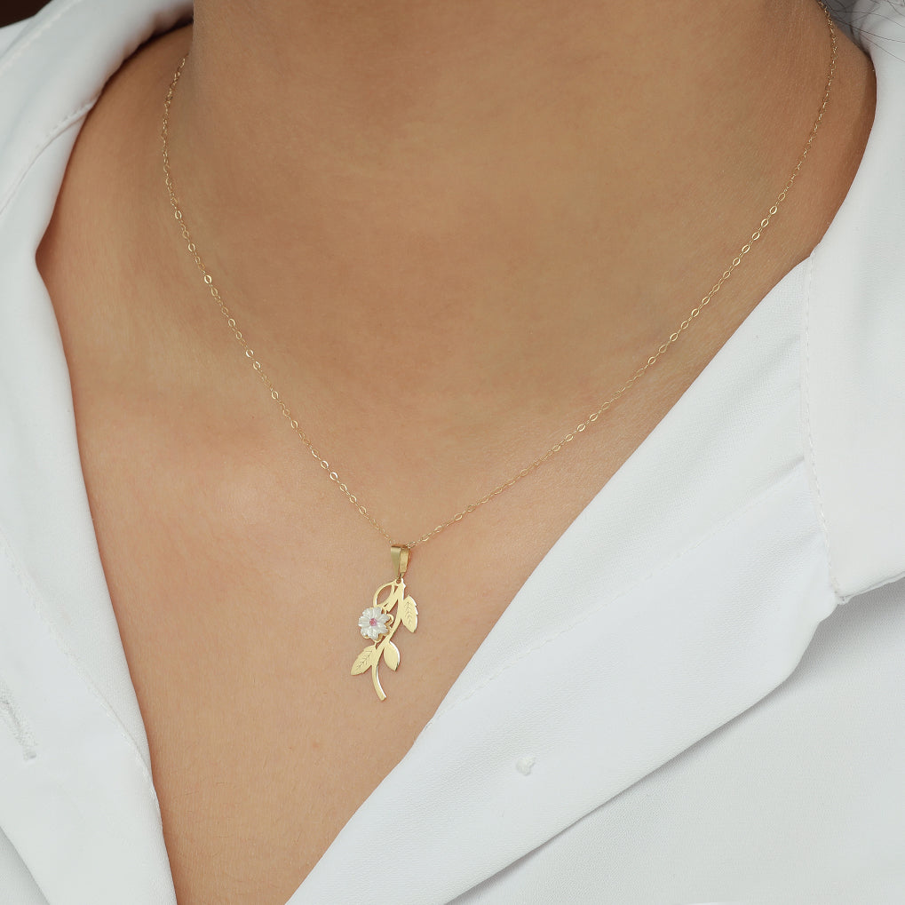 Collier Pétale d’Aurore en Or 18K