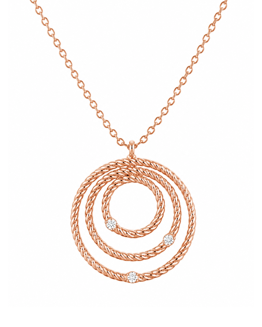 Collier Trois Cercles en Or 18K — image 3