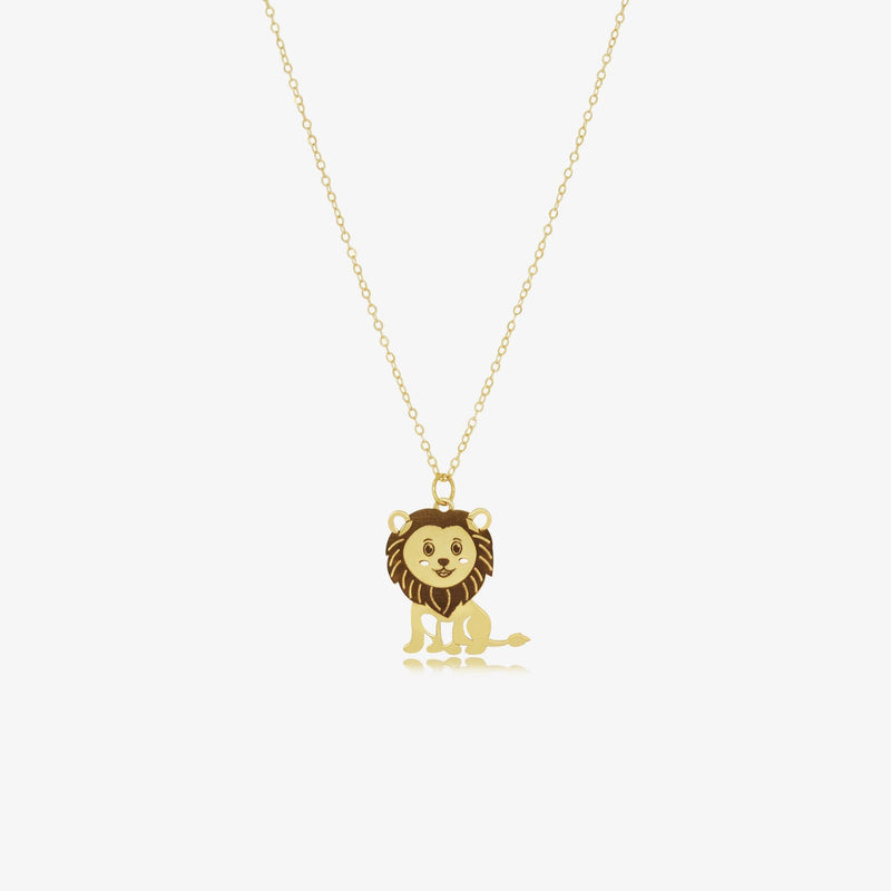 Collier Lion en Argent