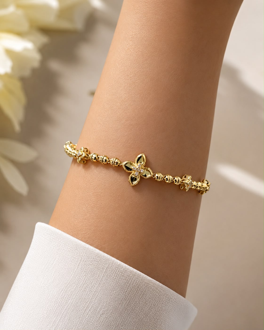 Bracelet flexible en Or — image 1