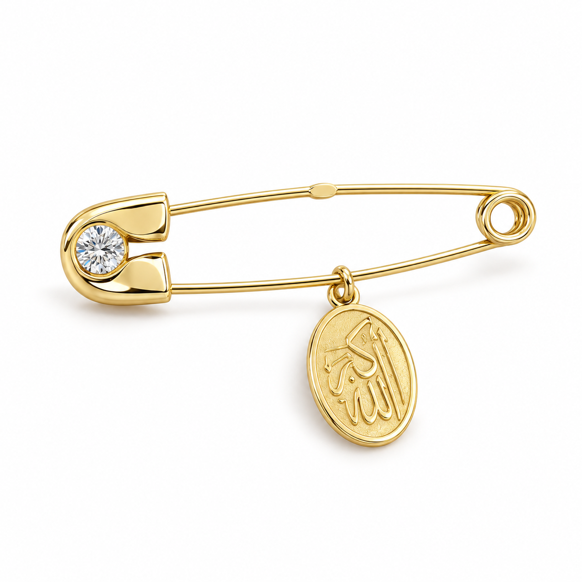 Broche bébé Éclat de Bénédiction en or 18K — image 1