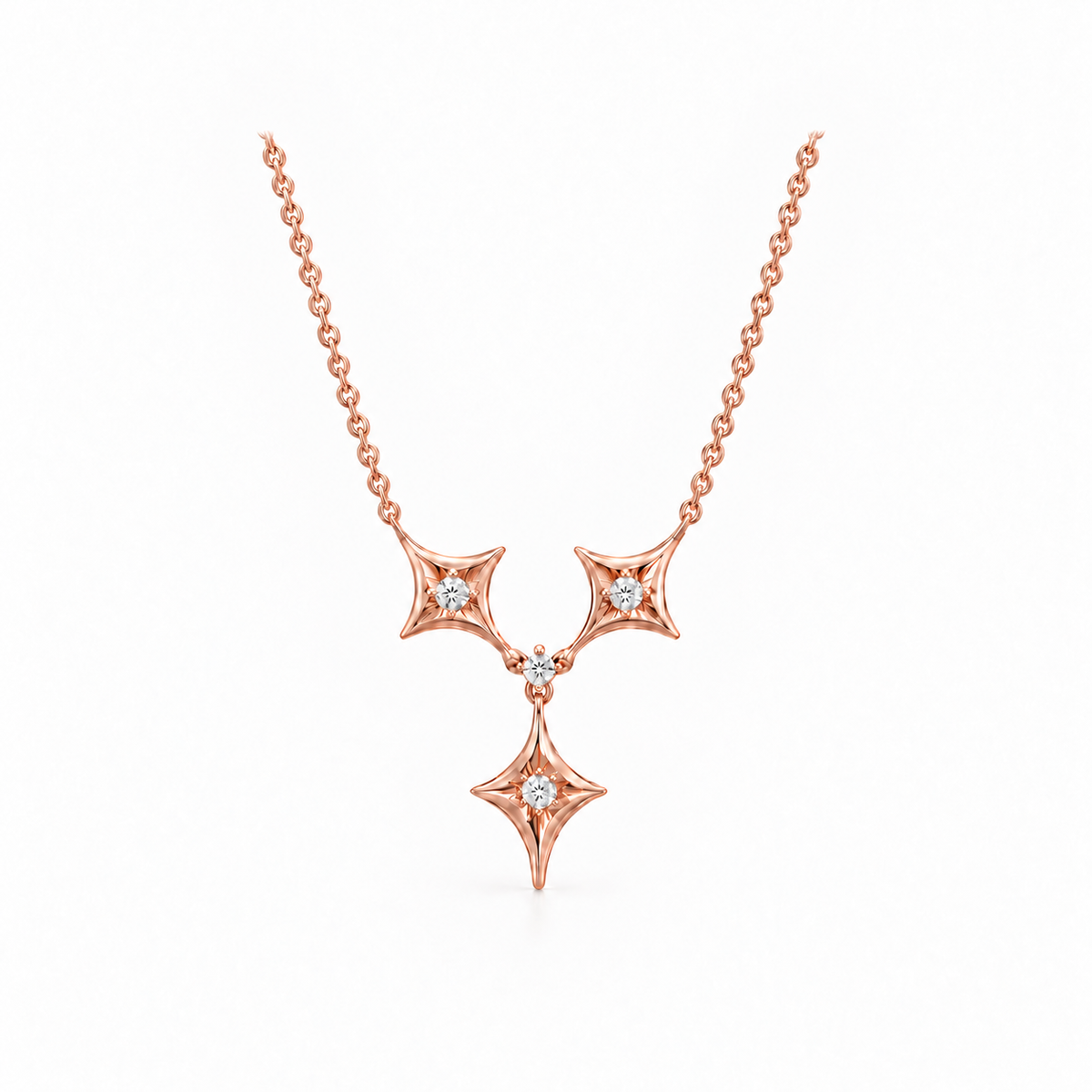 Collier Trois Étoiles en or 18K — image 2