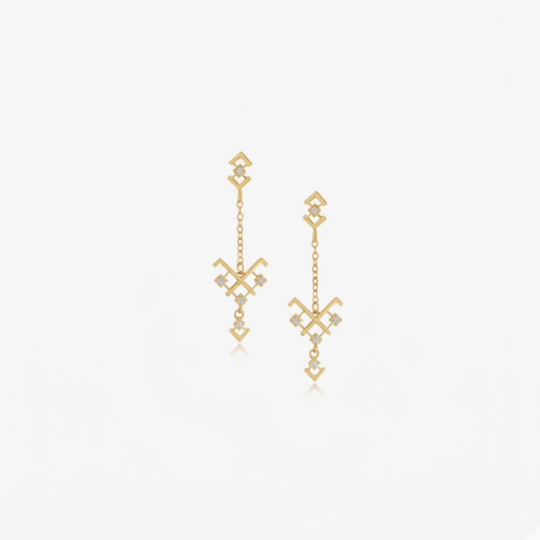 Boucles d'oreilles Tanirt en Or 18K — image 1