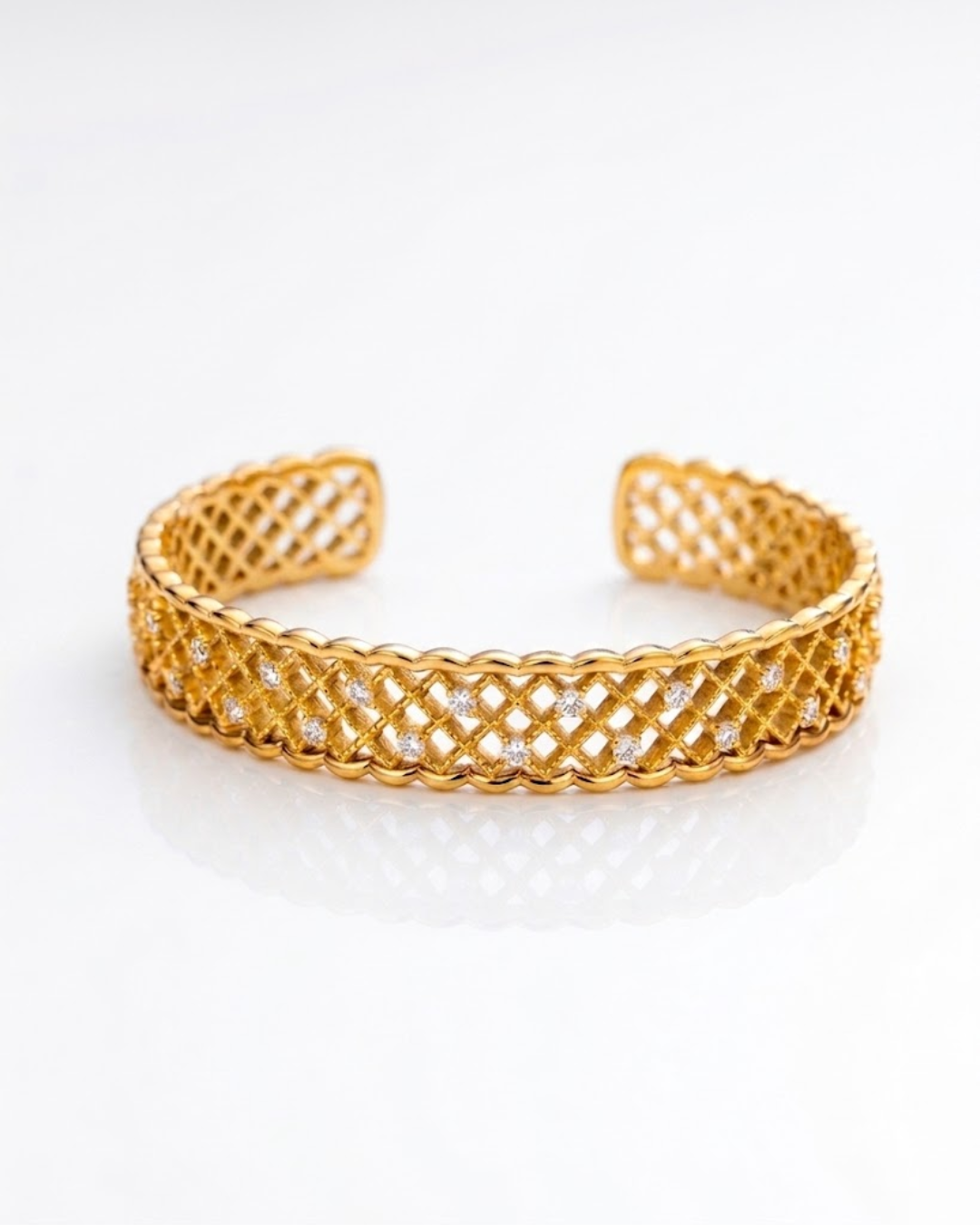 Bracelet Trésor Tressé en Or 18K — image 1
