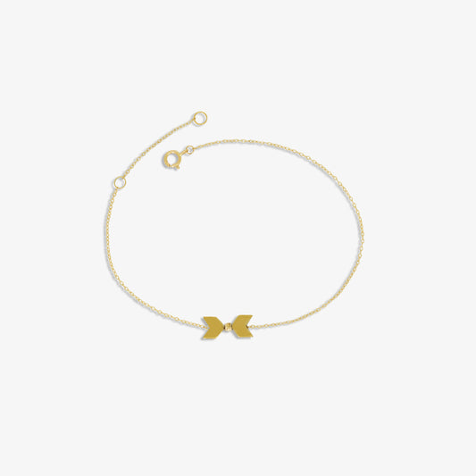 Bracelet  Papillon Envol en Or 18K