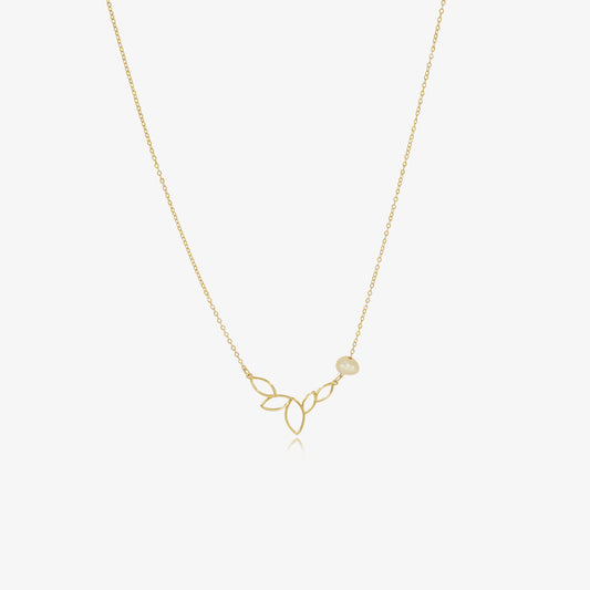 Collier Émergence Dorée en Or 18K