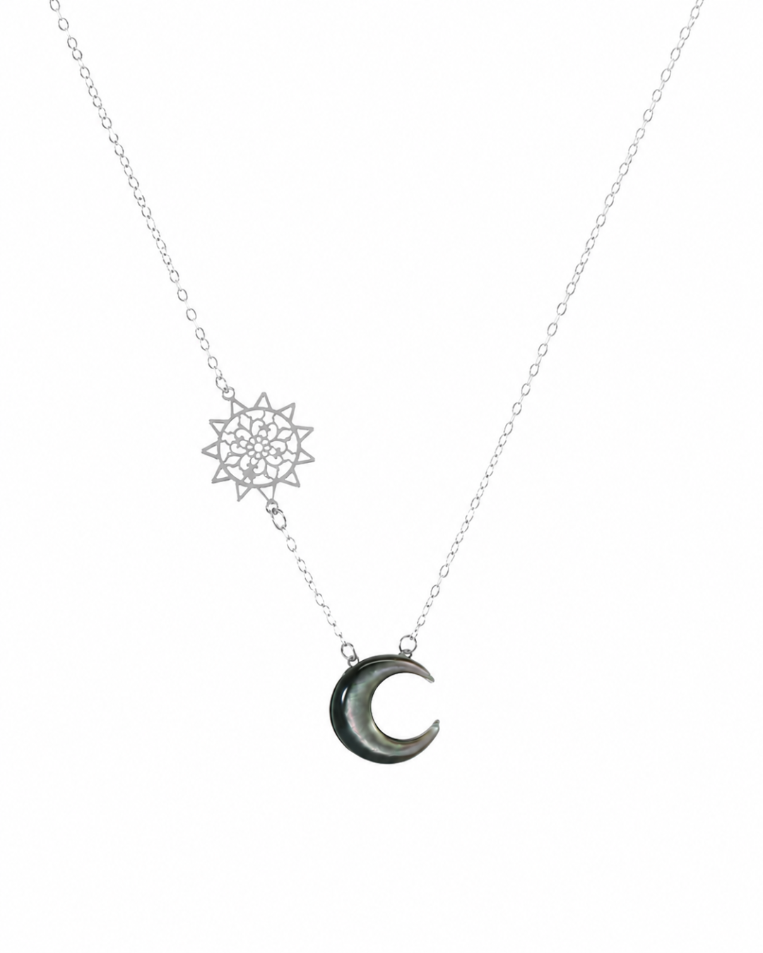 Collier Éclipse de Nacre en Or 18K — image 3