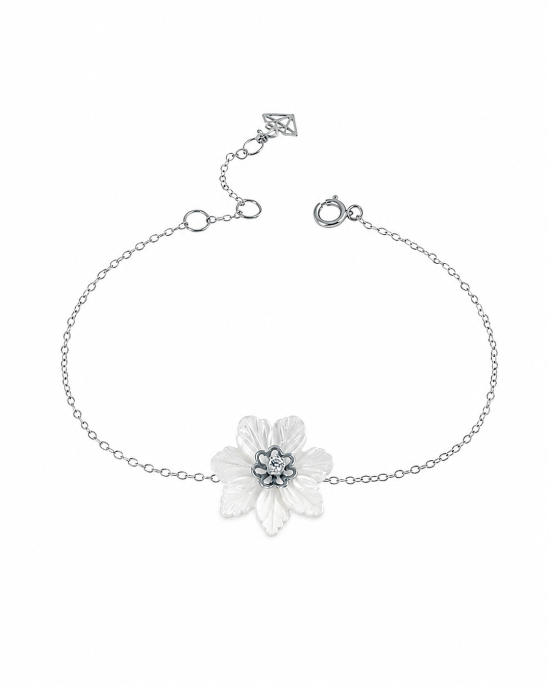 Bracelet Fleur de Nacre En Or 18K — image 3