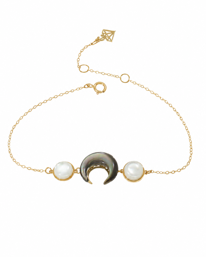 Bracelet Lunes en Or 18K