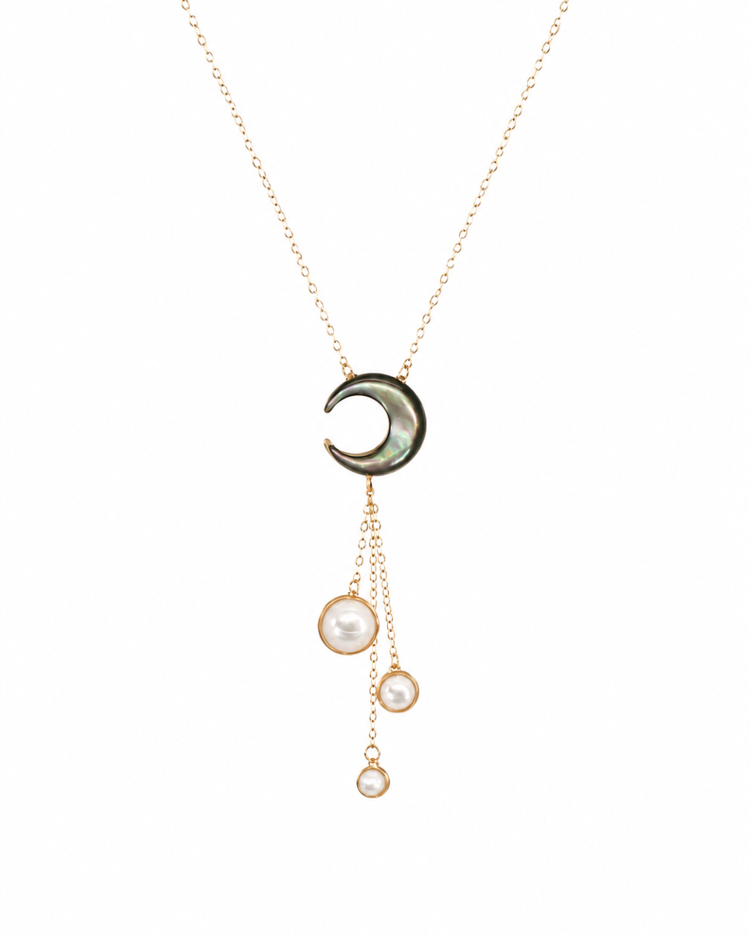 Collier Lunes en Or 18K — image 1