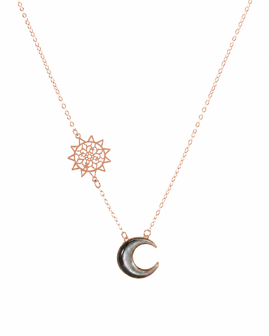 Collier Éclipse de Nacre en Or 18K — image 4