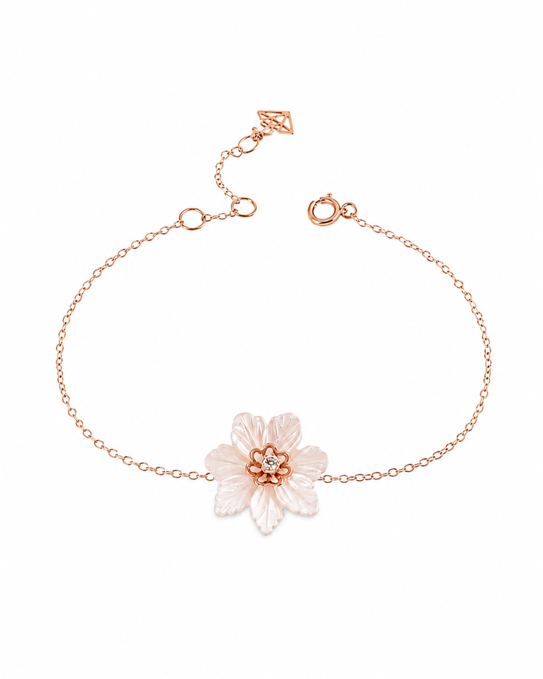 Bracelet Fleur de Nacre En Or 18K — image 4
