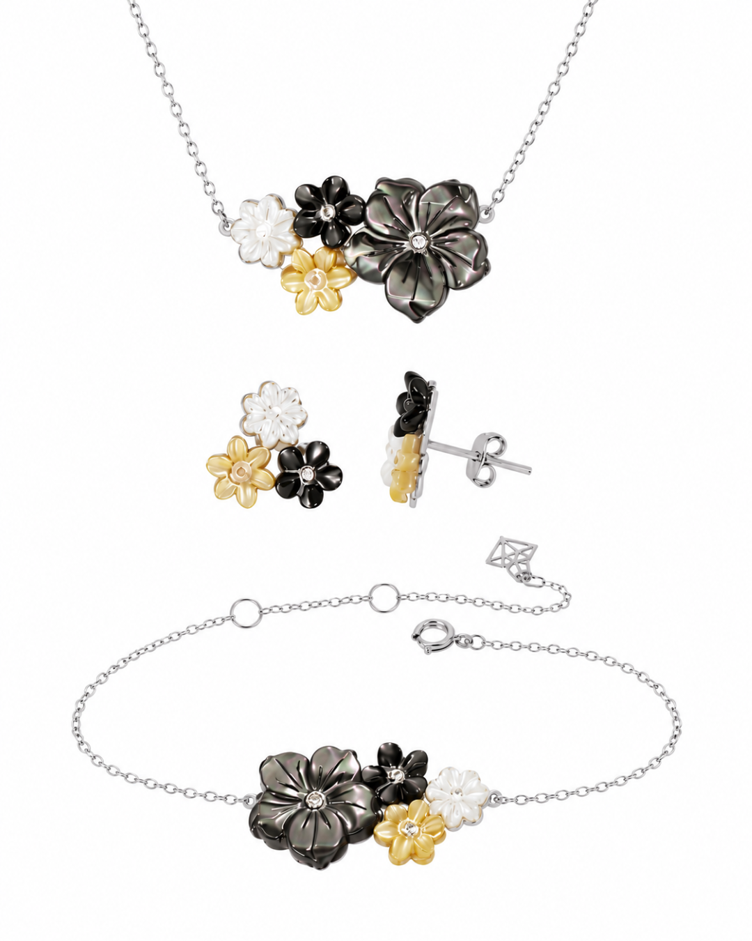 Ensemble Jardin Électrique En Or 18K — image 3
