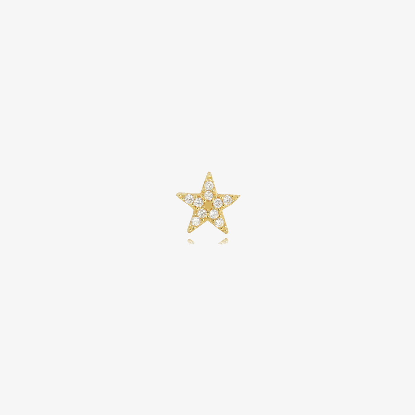 Boucles Stud star en Or 18K — image 4