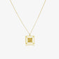 Collier Cubic QR En Or 18K